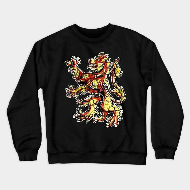 Lion Knight King Warrior Perfect Gift Crewneck Sweatshirt by Lionstar